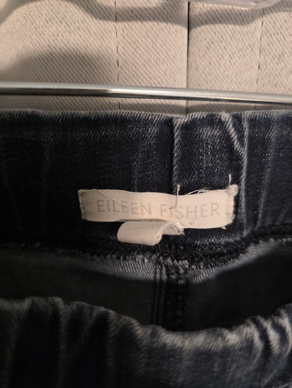 Eileen Fisher Stretch Jeggings Size Large - Picture 3 of 5